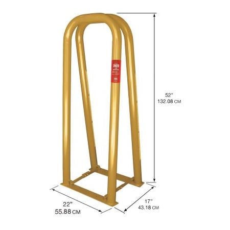Ame Intl AME International Tire Inflation Safety Cage, 2 Bar, Heavy Duty Steel 24420